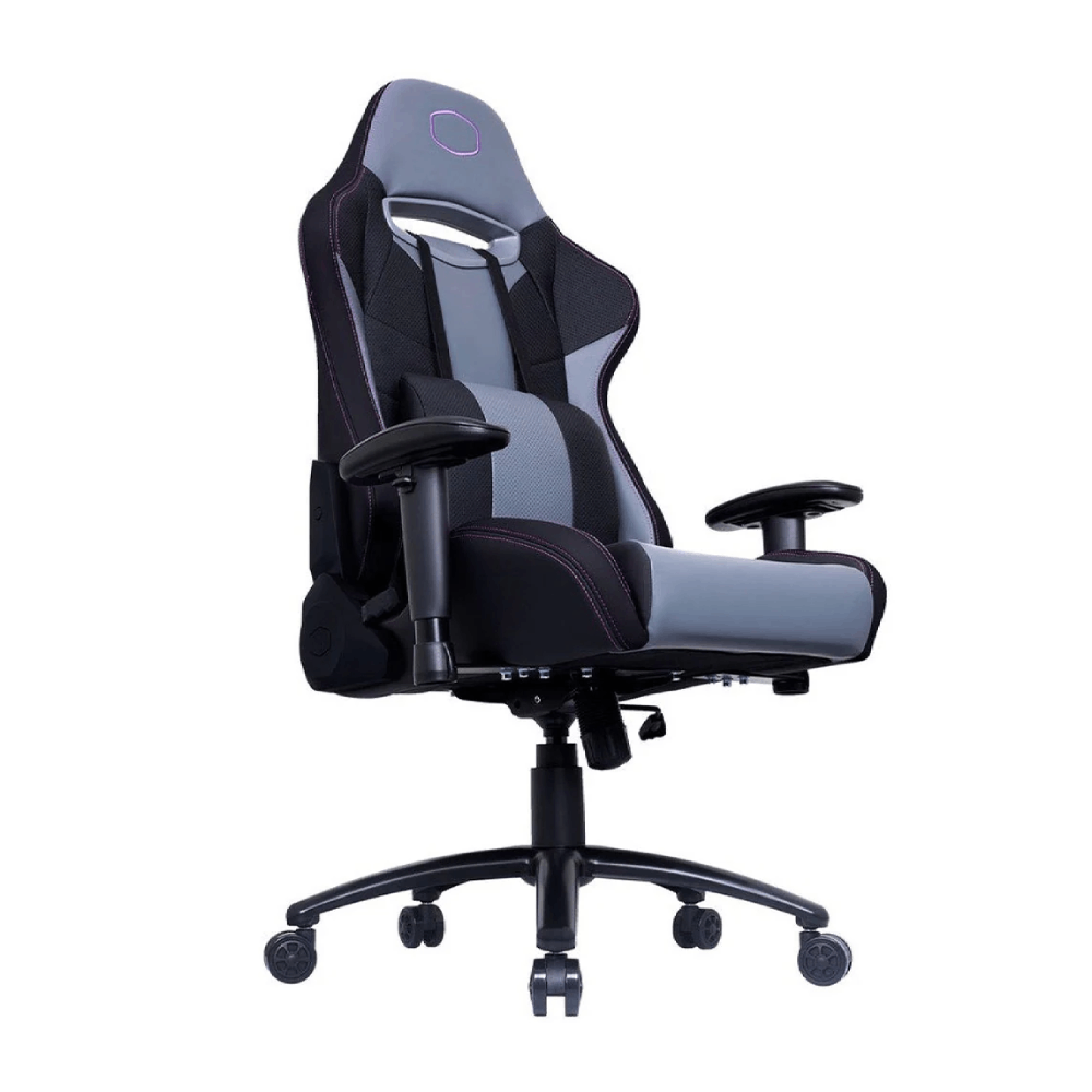 CoolerMaster Caliber R3 Gaming Chair - Black x Grey back CoolerMaster Caliber R3 Gaming Chair - Black x Grey back