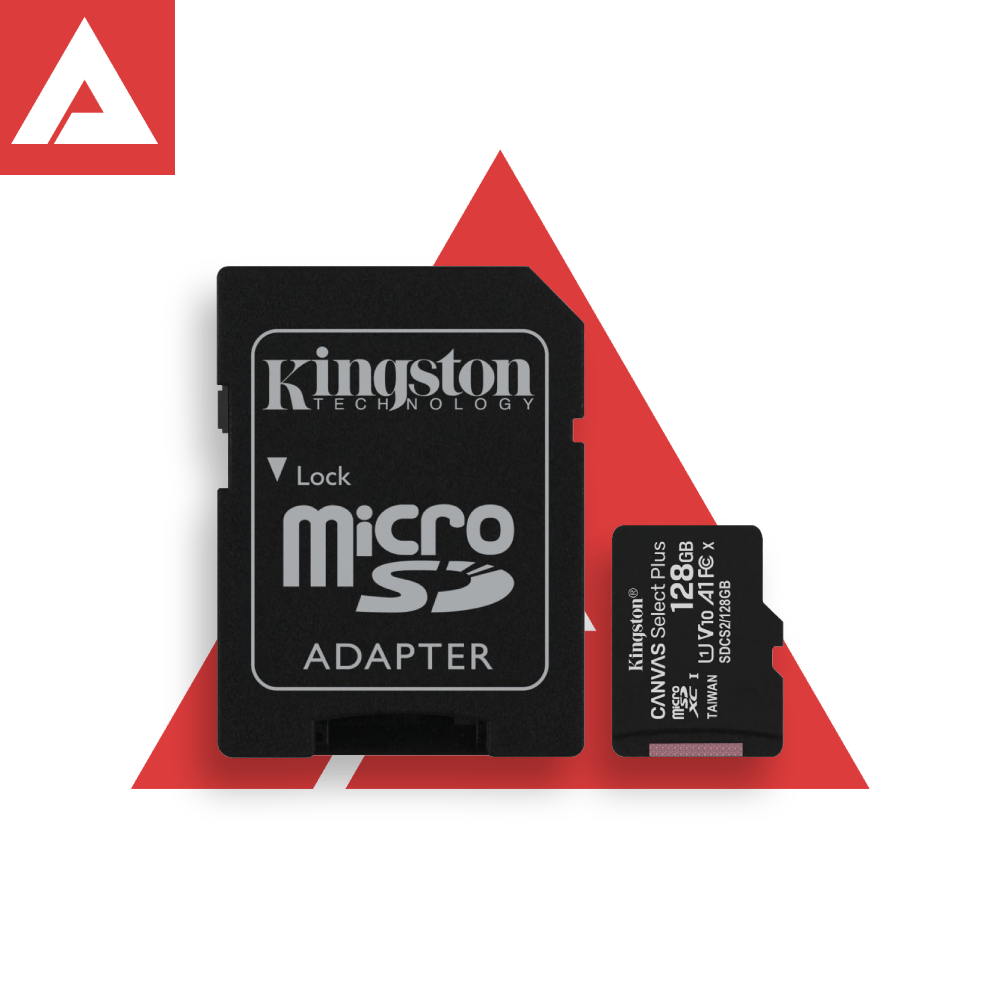 Kingston microSDXC Canvas Select Plus 128GB (w/ adapter)
