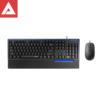 Rapoo NX2000 Wired Keyboard + Mouse Combo (Arabic)