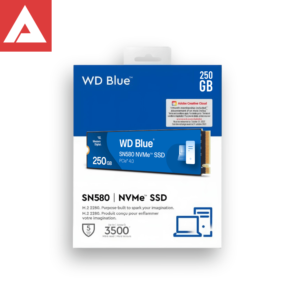 WD SN580 Gen4 NVMe ( 500GB - 1TB - 2TB ) WD SN580 Gen4 NVMe ( 500GB - 1TB - 2TB )