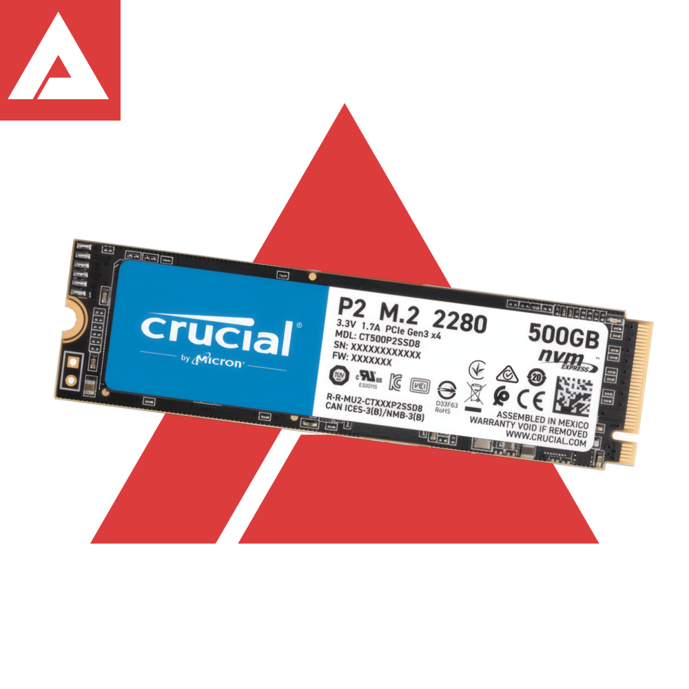 Crucial P2 500GB NVMe