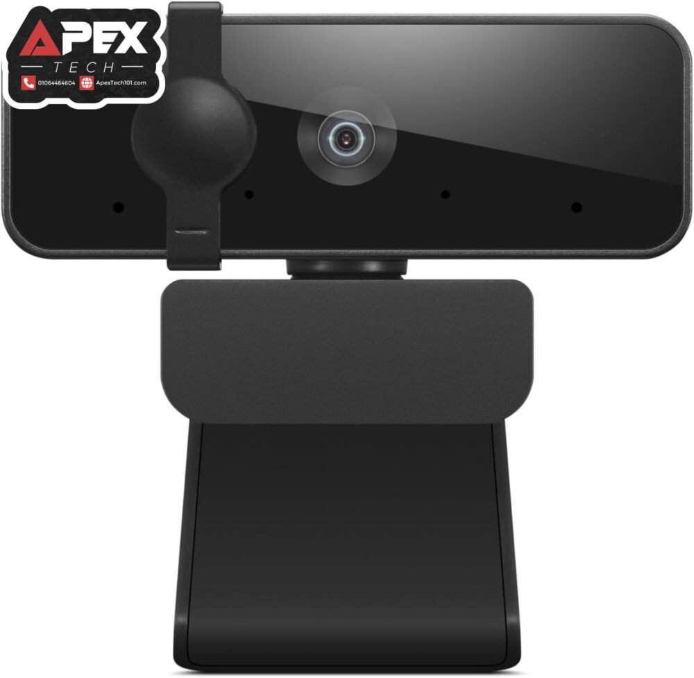 Lenovo 300 WebCam FHD (1920 x 1080) - Privacy shutter- Cloud Grey  -  business packaging