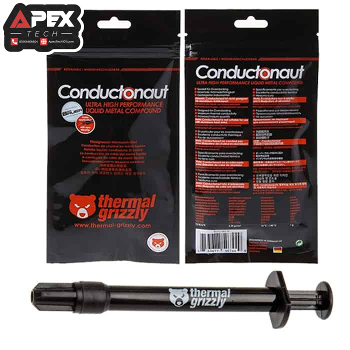 Thermal Grizzly Conductonaut Thermal Interface Liquid Metal - 1.0g