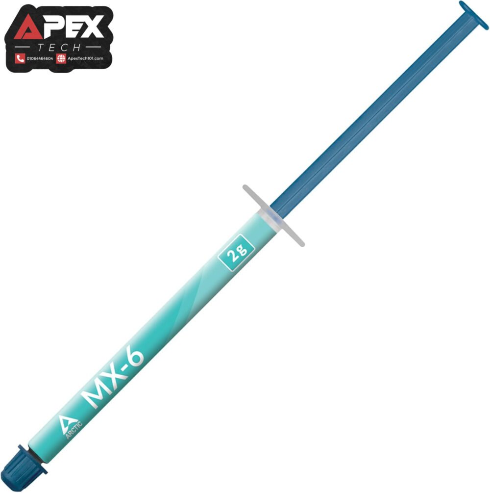 ARCTIC MX-6 2g thermal paste syringe in original blue packaging