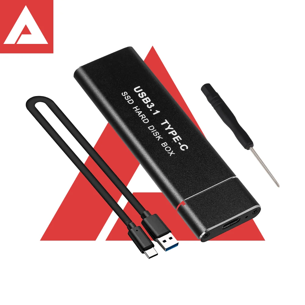 M.2 Case NVMe to USB 3.1 (Up to 10 Gb/s)
