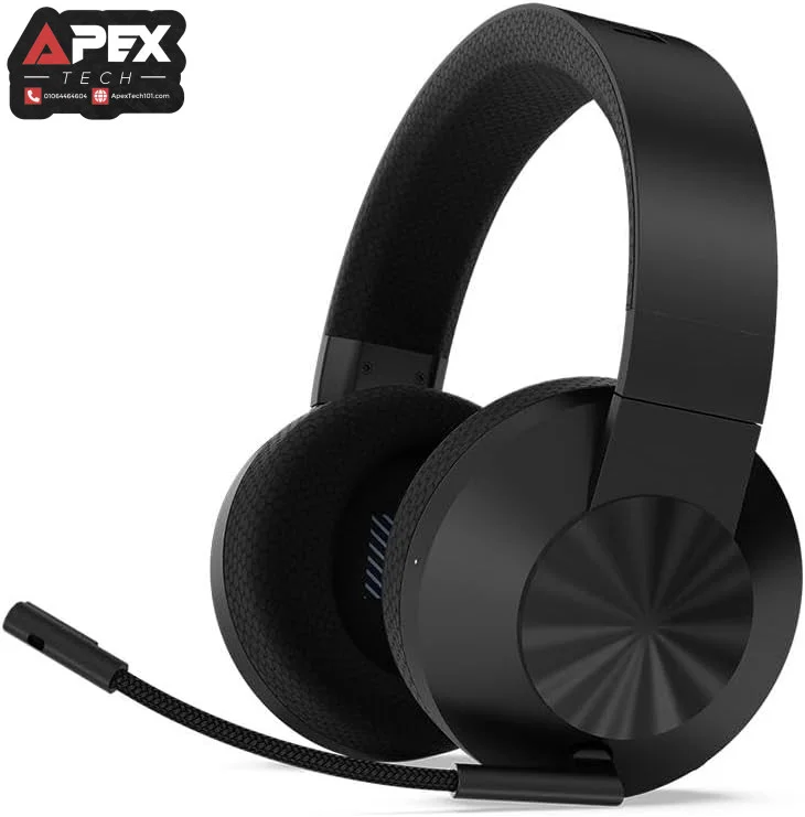 Lenovo Legion H600  Wireless Gaming Headset 2.4GHz a passive noise cancelling retractable mic PlayStation®4,®5-PC-Mac-Mobile-Nintendo switch-Xbox - Black