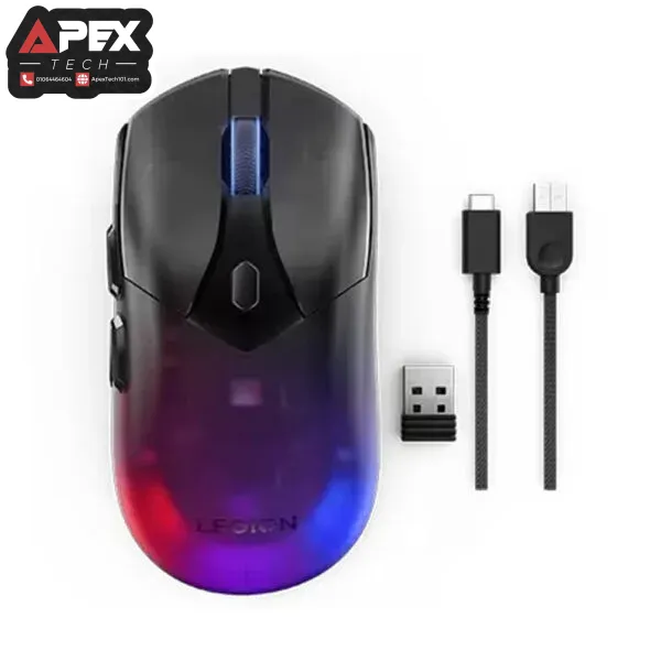 Lenovo Legion M410 Wireless Gaming Mouse , Rechargeable , RGB
