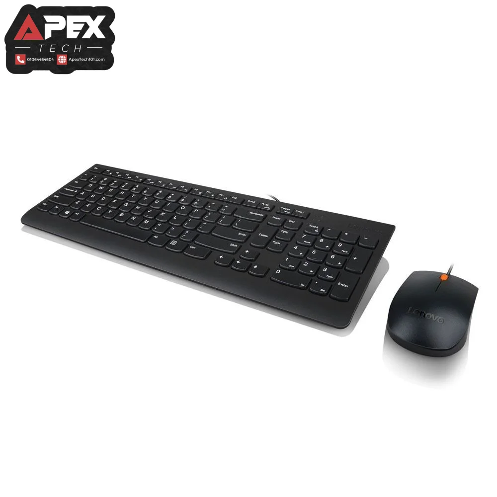 Lenovo 300 USB Wired Combo - Arabic (GX30M39607)