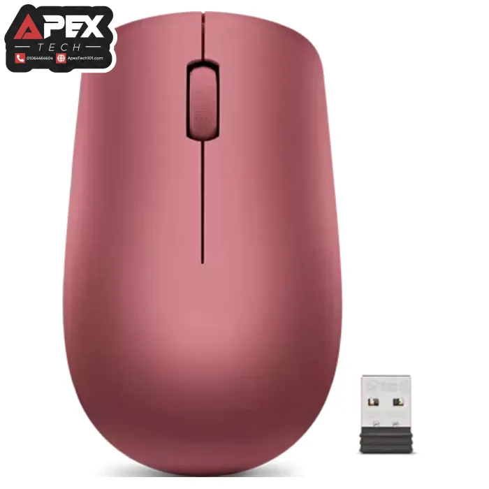 Lenovo 530 Wireless Mouse 1200 DPI - Cherry Red