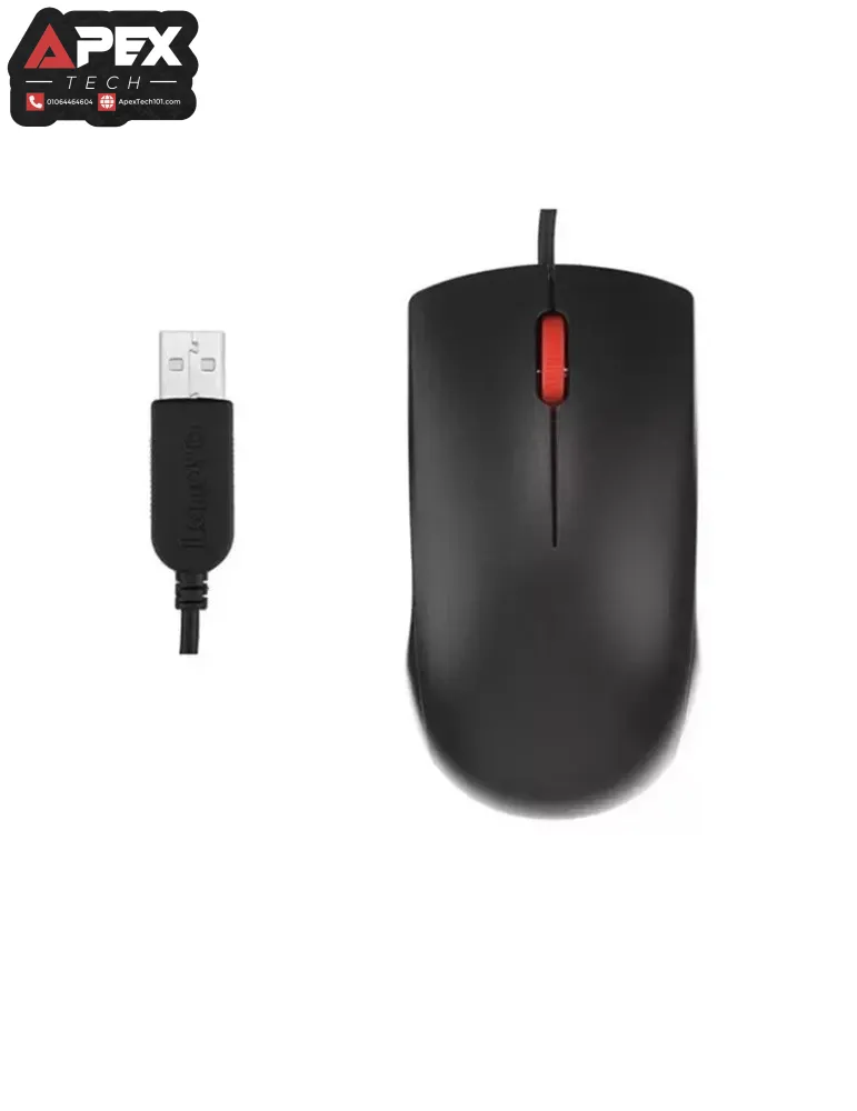 Lenovo 120 Wired USB Mouse -Black