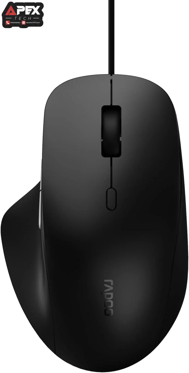 RAPOO N500 Gaming Wired Optical Mouse -Black