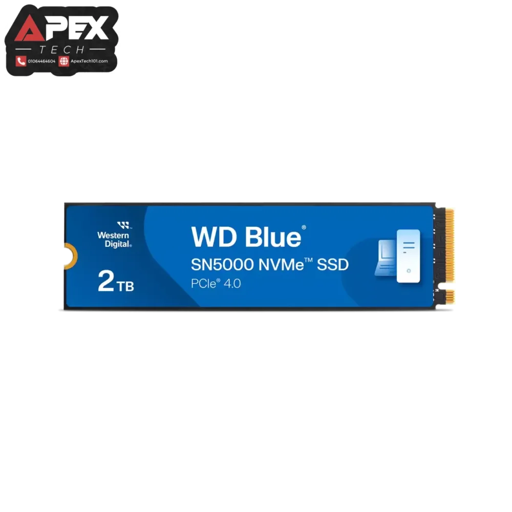 WD SN5000 NVMe SSD 2TB 2280 Gen 4 PCIe 4.0 (Up to 5150 MB/s) (900 TBW)