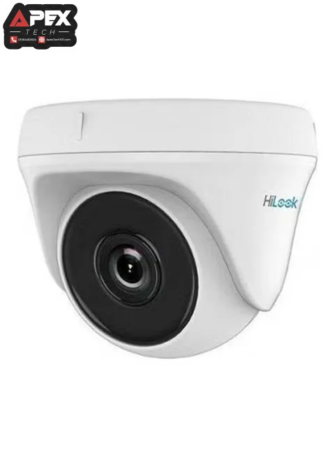 HiLook THC-T120-PIC 2MP indoor turret security camera with 2.8mm lens and EXIR night vision